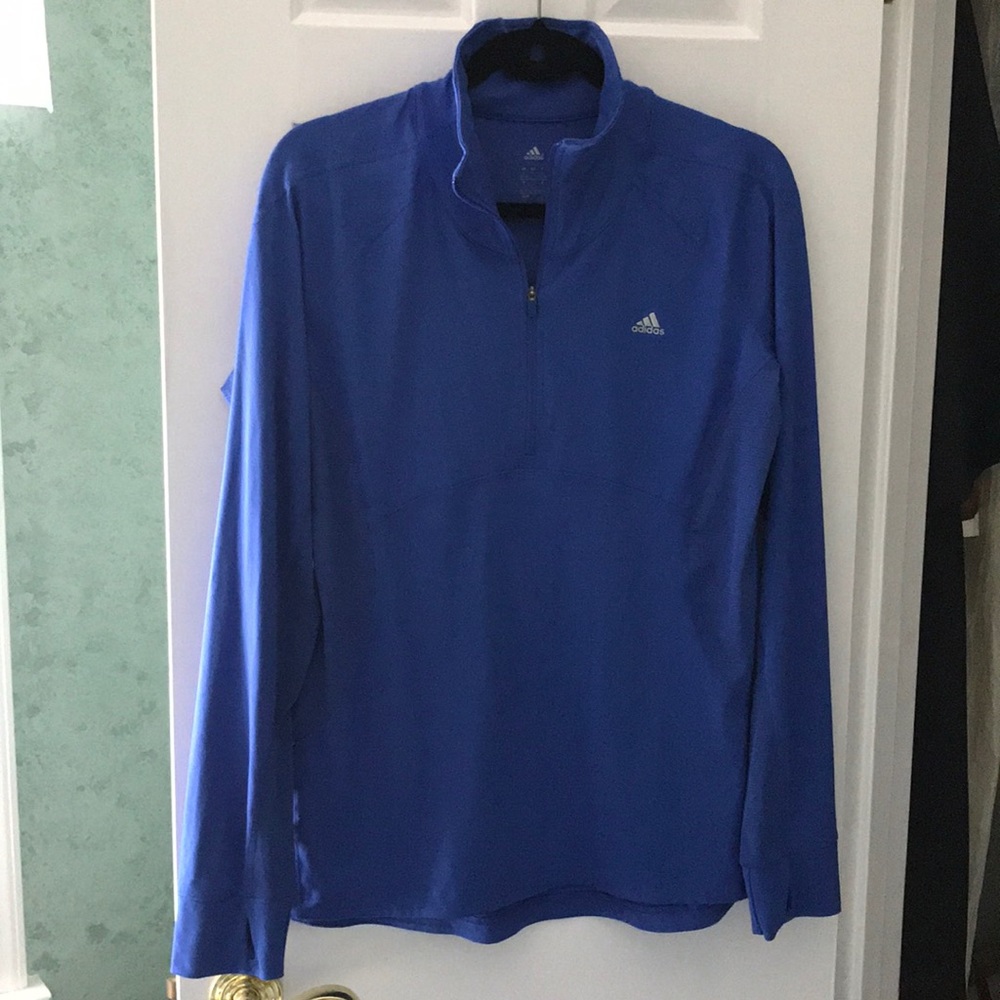 Blue Adidas pullover